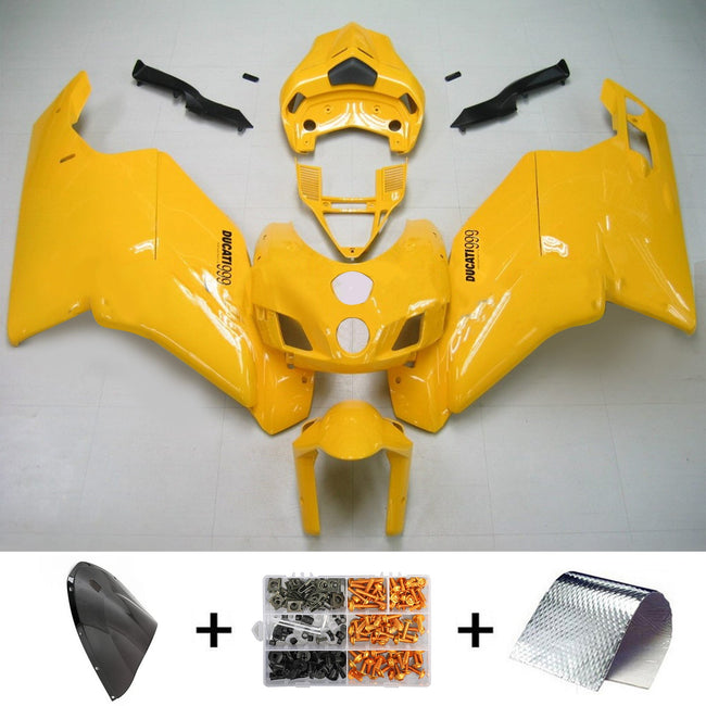 Amotopart Ducati 2005-2006 999/749 All Yellow Fearing Kit