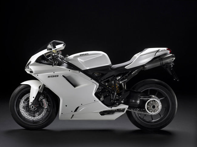 Amotopart-Funkeln 2007-2012 Ducati 1098 1198 848 Weiß 1198 Rennsport Generic