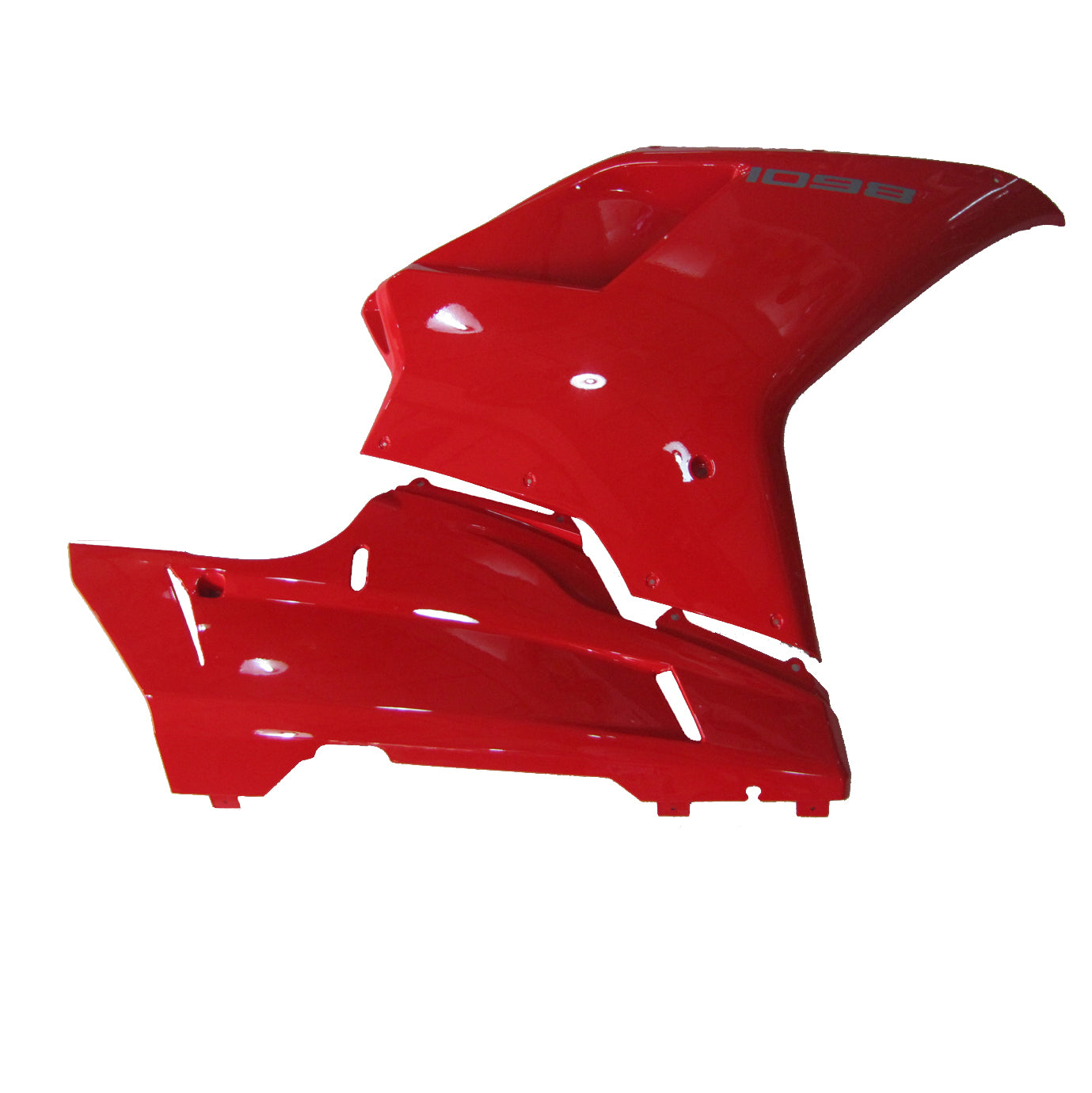 Carénages Amotopart pour 2007-2011 Ducati 1098 Red Racing Generic