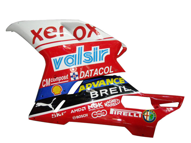 Amotopart-Verkleidungen für 2007-2012 Ducati 1098 1198 848 Red Xerox Racing Generic