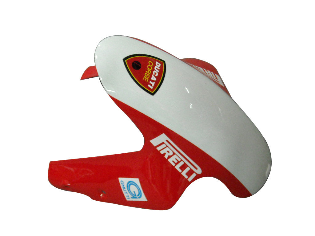 Carénages Amotopart pour 2007-2012 Ducati 1098 1198 848 blanc et rouge Xerox Racing générique