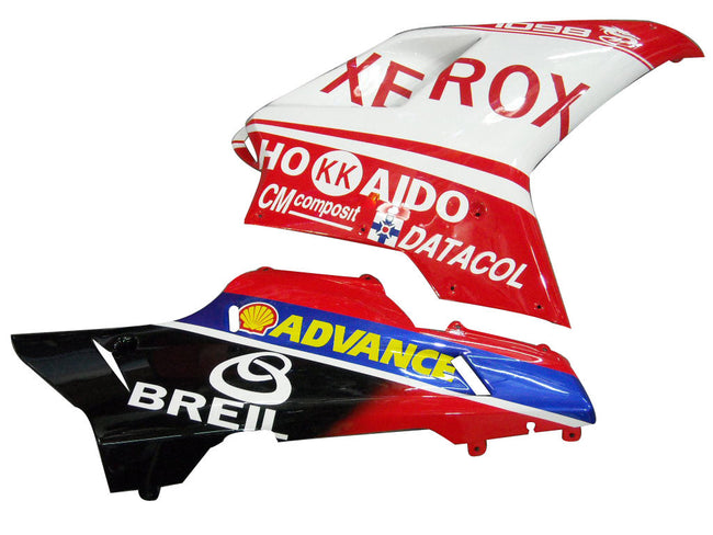 Amotopart-Verkleidungen für 2007-2012 Ducati 1098 1198 848 Rot-Weiß Xerox Racing Generic