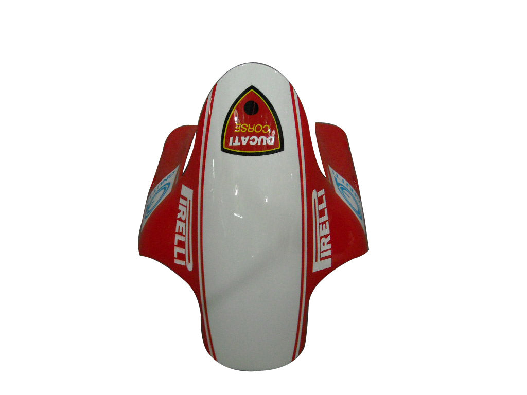 Carénages Amotopart pour 2007-2012 Ducati 1098 1198 848 Rouge-Blanc Xerox Racing Generic