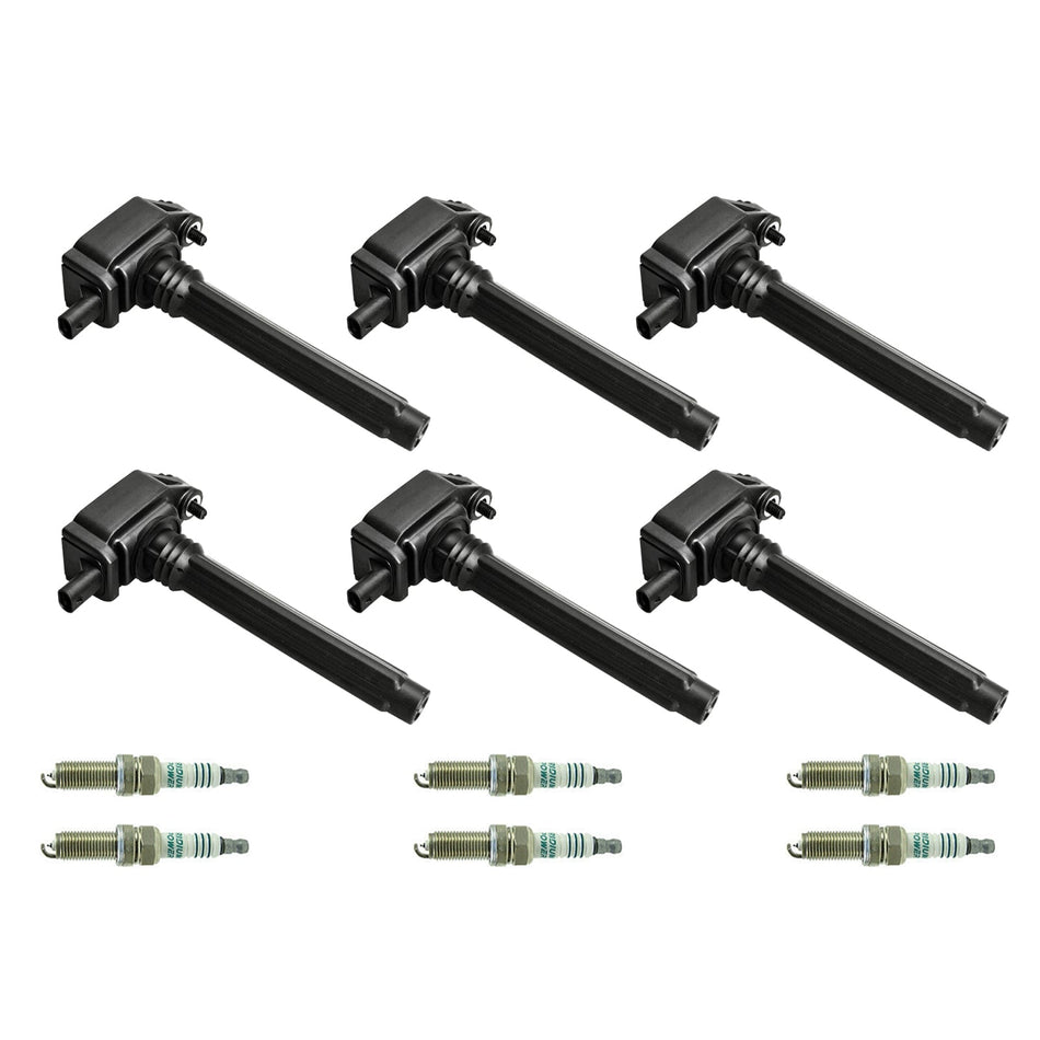 2012–2015 Ram C/V 3.6L V6 6 Stück Zündspule + Zündkerze UF648 5149168AH