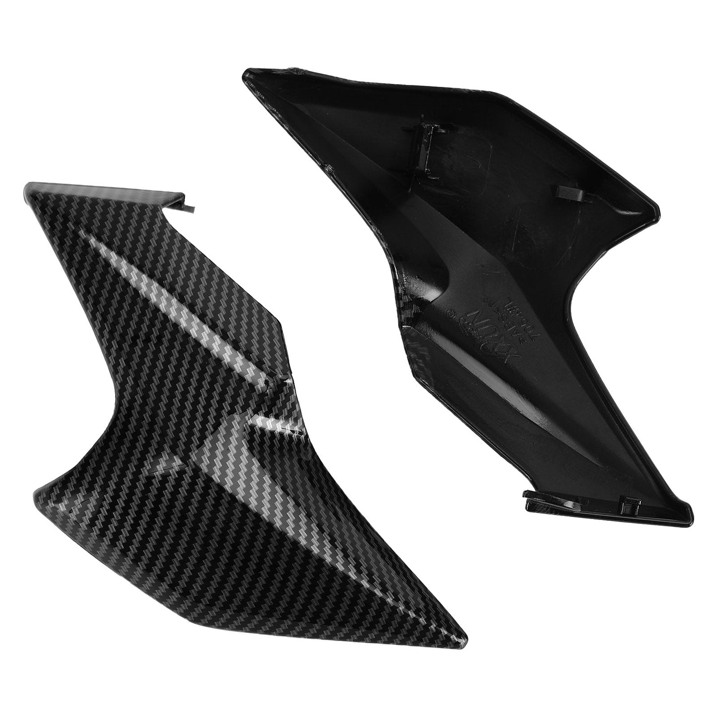 Carbon Front Side Nasenabdeckung Scheinwerferverkleidung für Kawasaki Z900 2020-2021