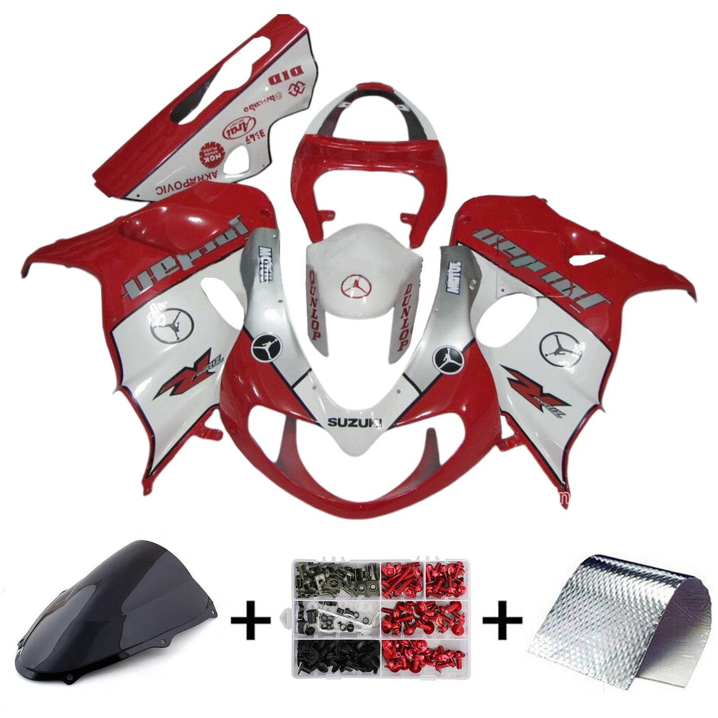 1998–2003 Suzuki TL1000R Einspritzverkleidungs-Set, Karosserie, Kunststoff, ABS