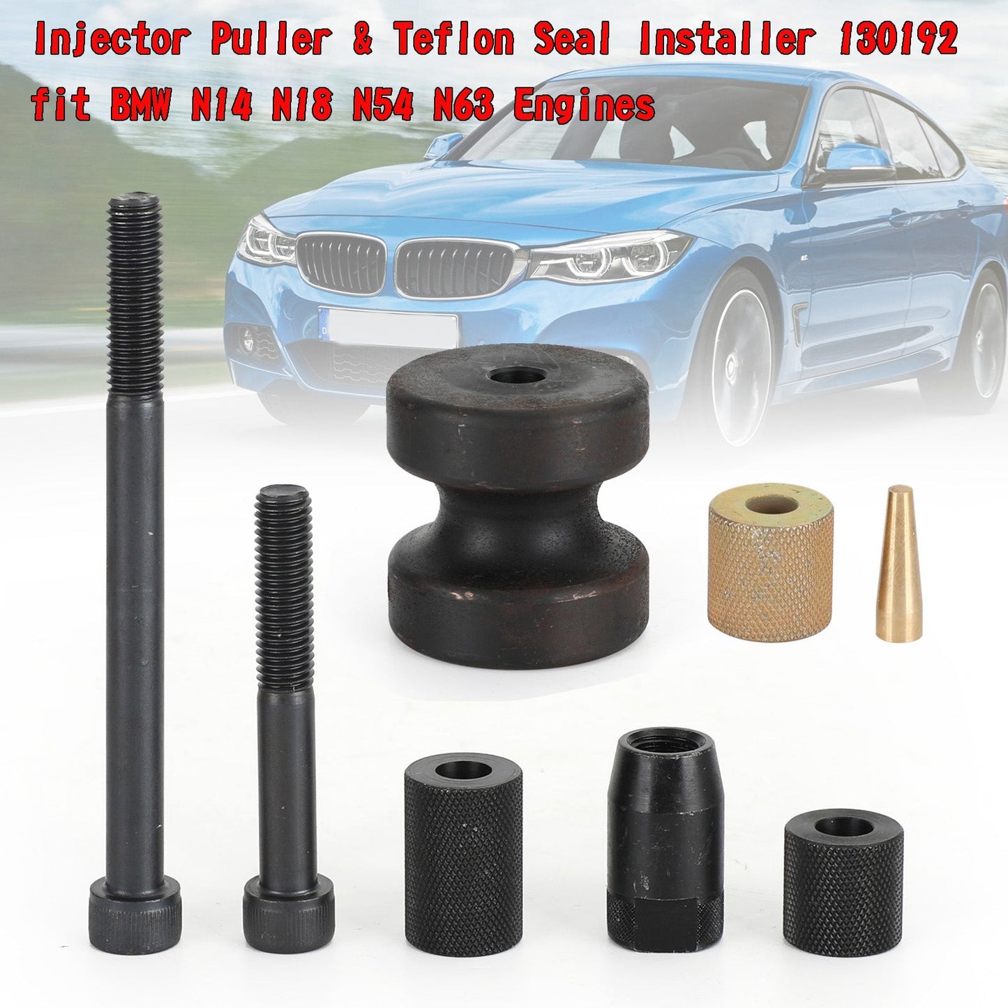 Injector Puller & Teflon Seal Installer 130192 Fit BMW N14 N18 N54 N63 Motoren Generisches