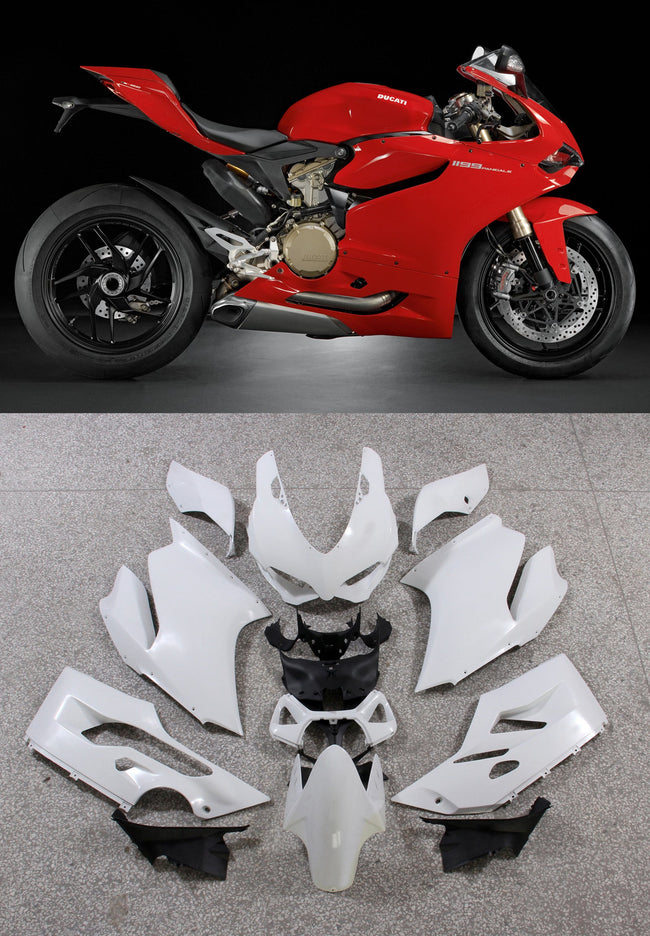 Amotopart 2012-2014 Ducati 1199 899 Rouge Crazy Kit