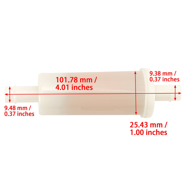 Inline-Kraftstofffilter für Yamaha 4-Takt 9,9 PS 13,5 PS 15 PS 20 PS 40 PS 65W-24251-00
