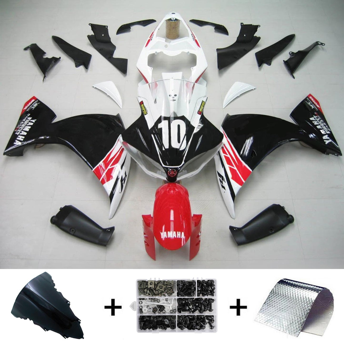 Amotopart Yamaha 2009-2011 YZF 1000 R1 Abzugskit