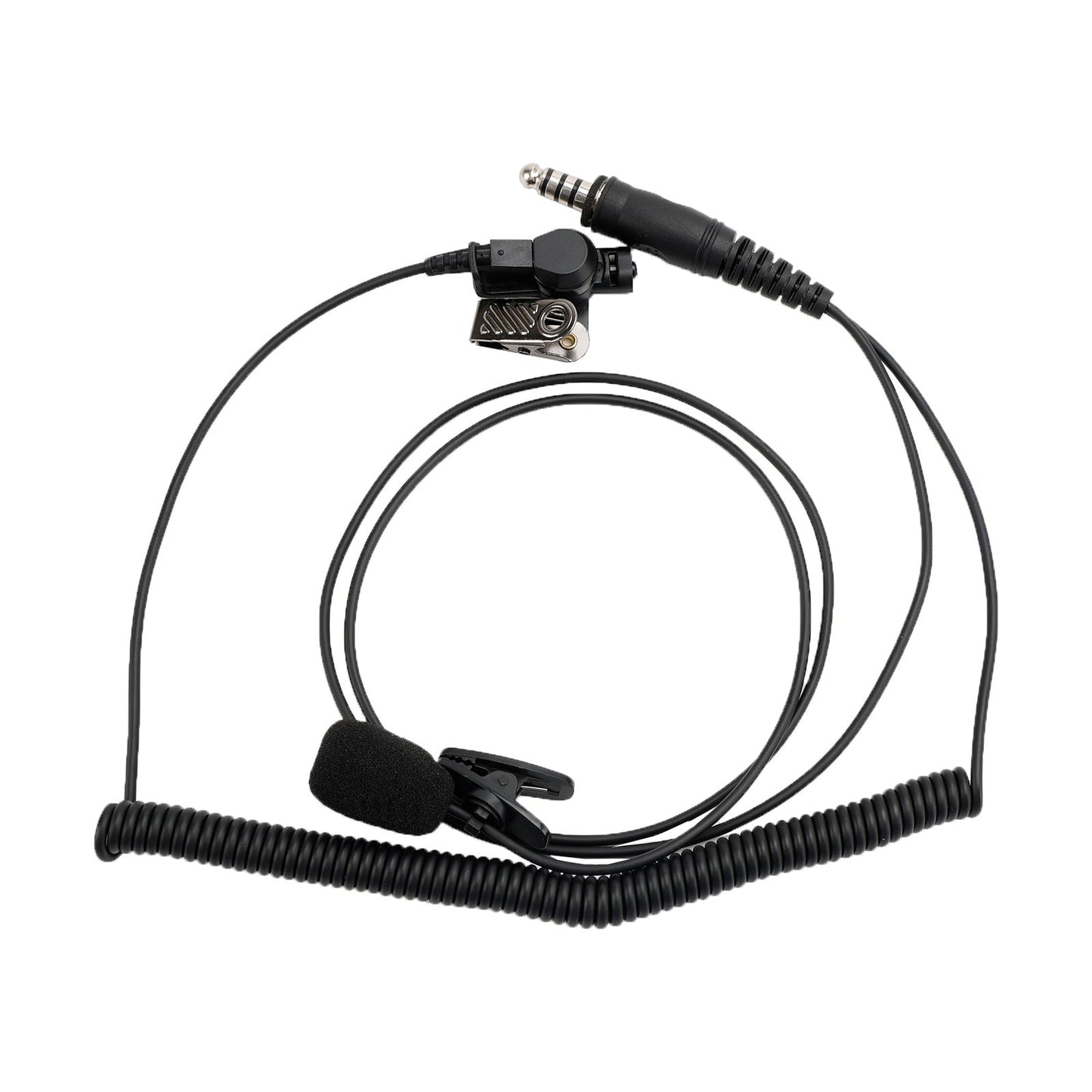 7.1-A3 Transparentes Luftschlauch-Headset mit Mikrofon für Hytera HYT TC-508 TC-510 TC-518