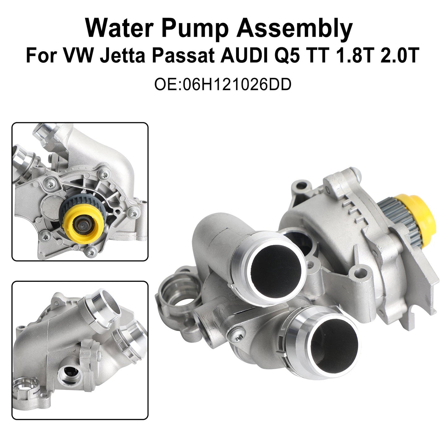 Wasserpumpenbaugruppe für VW Jetta Passat AUDI Q5 TT 1.8T 2.0T 06H121026DD Generic