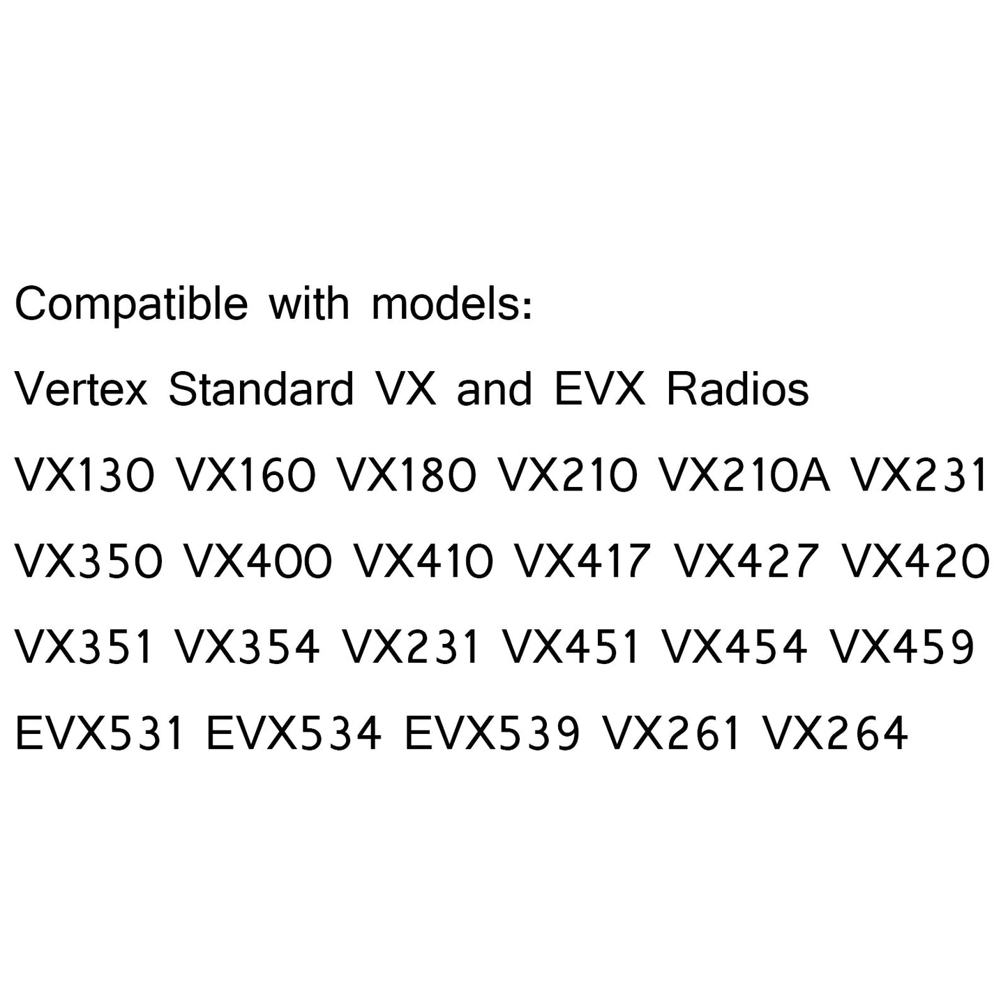 1 pièce 3.5mm G-forme courbe écouteur casque PTT pour Vertex VX231 VX261 VX264 VX351 