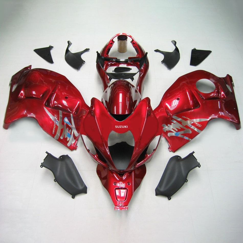 Amotopart Suzuki Hayabusa GSXR1300 1999-2007 Kit de carénage Corps Plastique