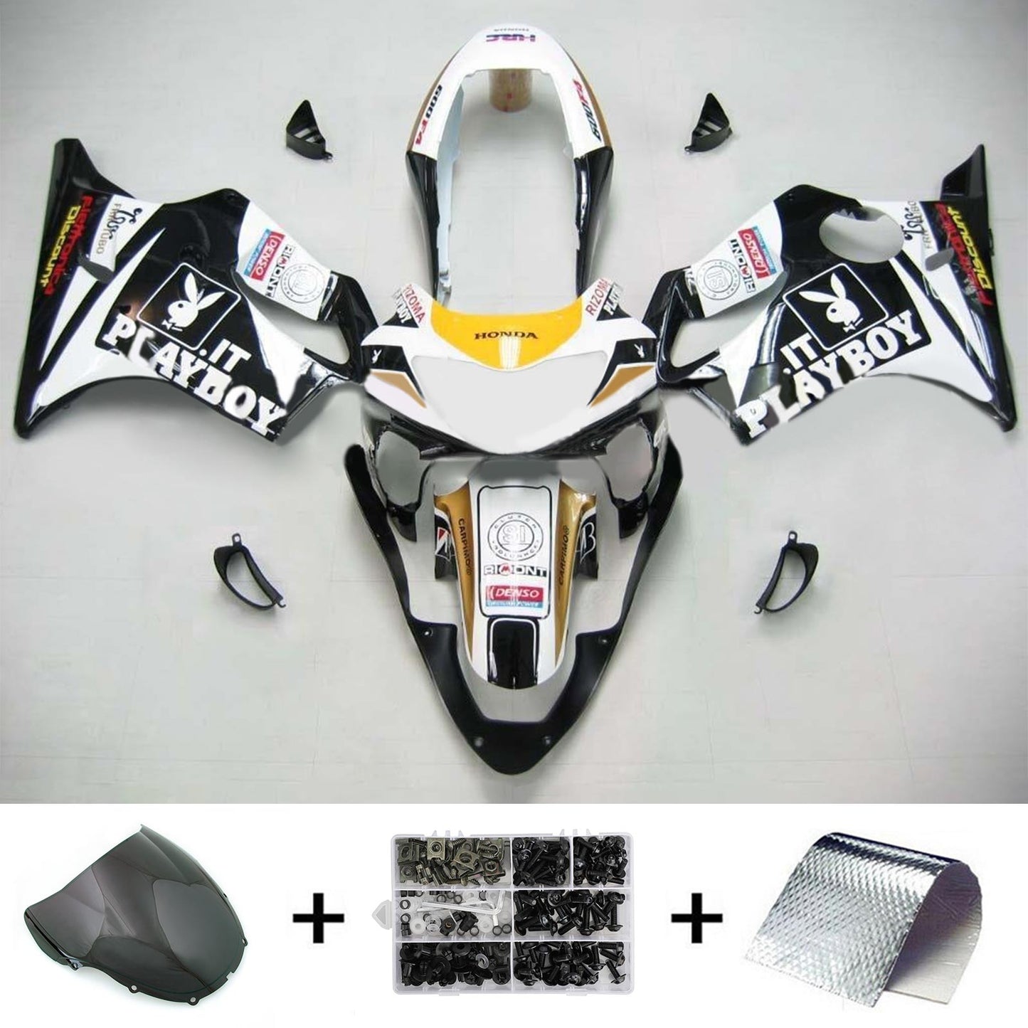 Amotopart Honda CBR600F4 1999-2000 Verkleidungssatz