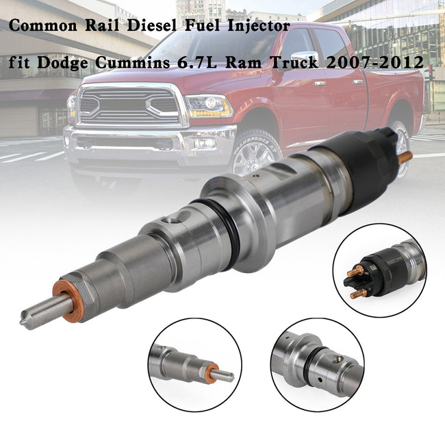 Dodge Cummins 6.7L Ram Truck 2007-2012 1 pièces/6 pièces injecteur de carburant Diesel à rampe commune générique