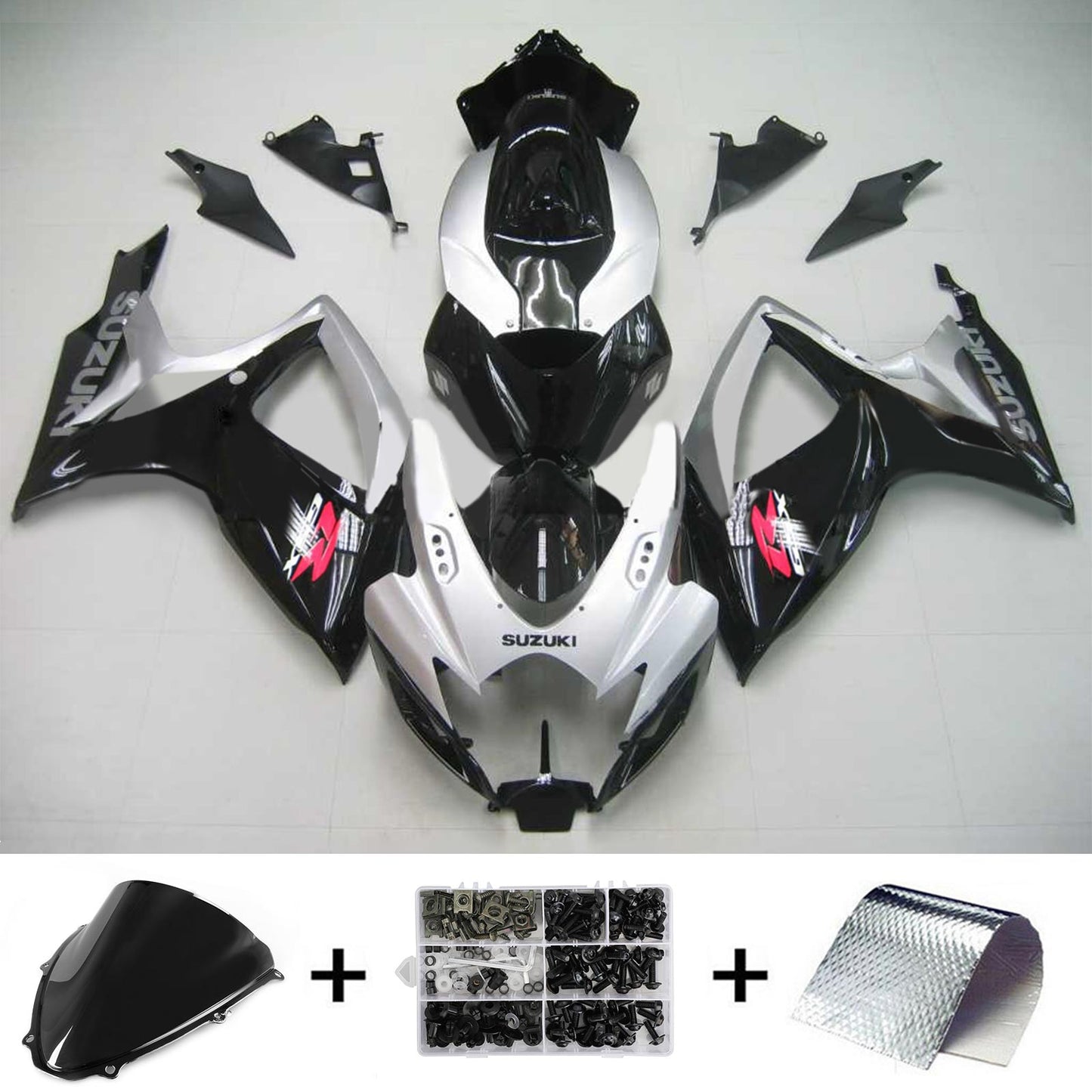 Amotopart Suzuki GSXR 600/750 2006-2007 Verkleidungskit