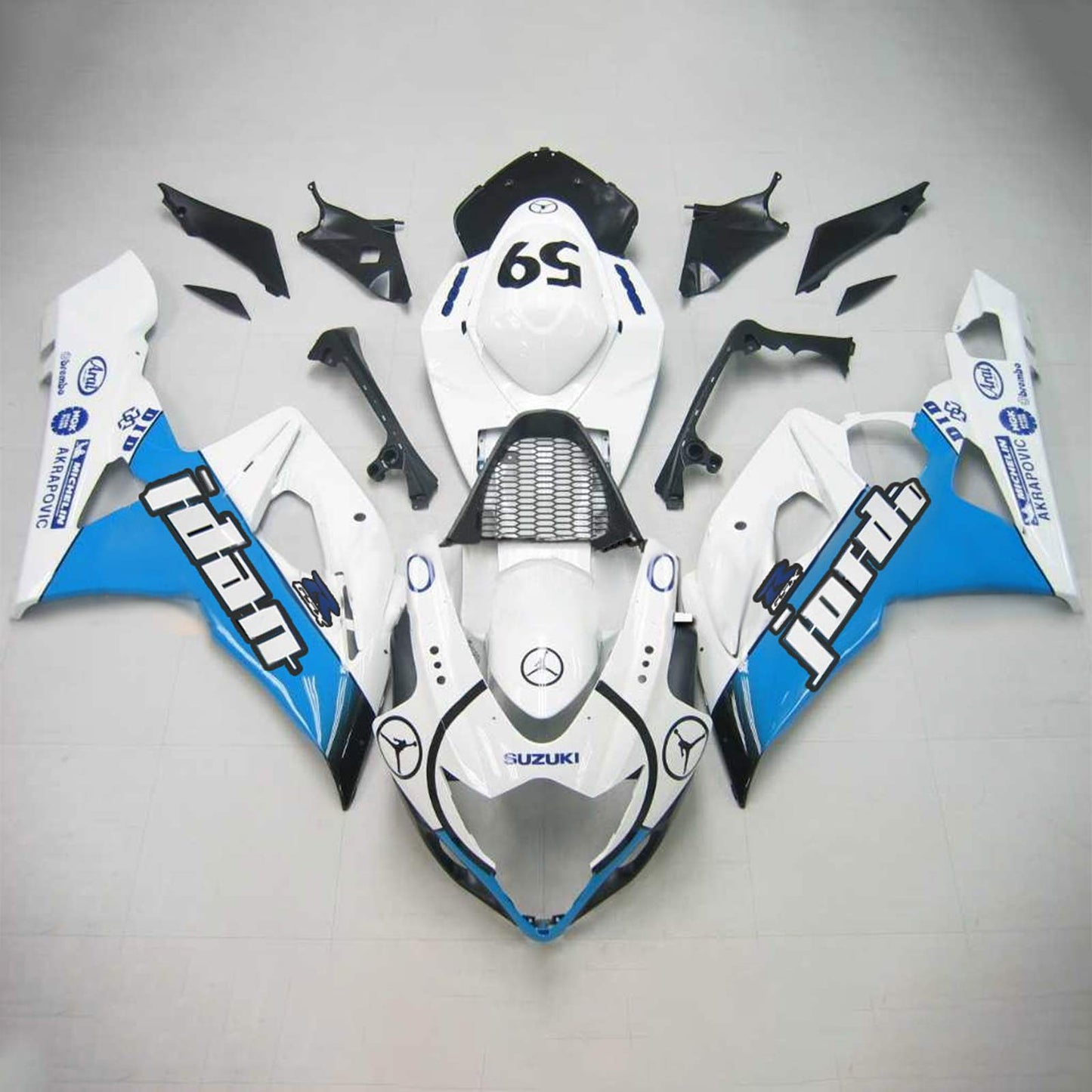 Amotopart Suzuki GSXR1000 2005-2006 Verkleidungskit