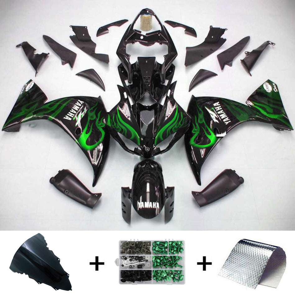 Kit vente injection corps plastique ABS fit pour Yamaha YZF 1000 R1 2009-2011
