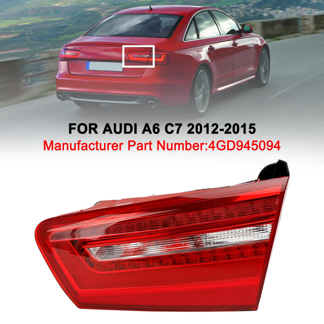 AUDI A6 C7 2012–2015 LED-Rücklichtleuchte für den rechten Innenkofferraum