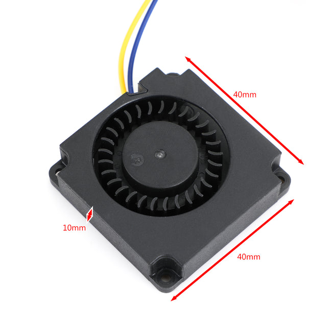 4 ventilateur radial 24V 4010 refroidisseur de composants pièce de rechange d'imprimante 3D pour ENDER3 CR10S PRO