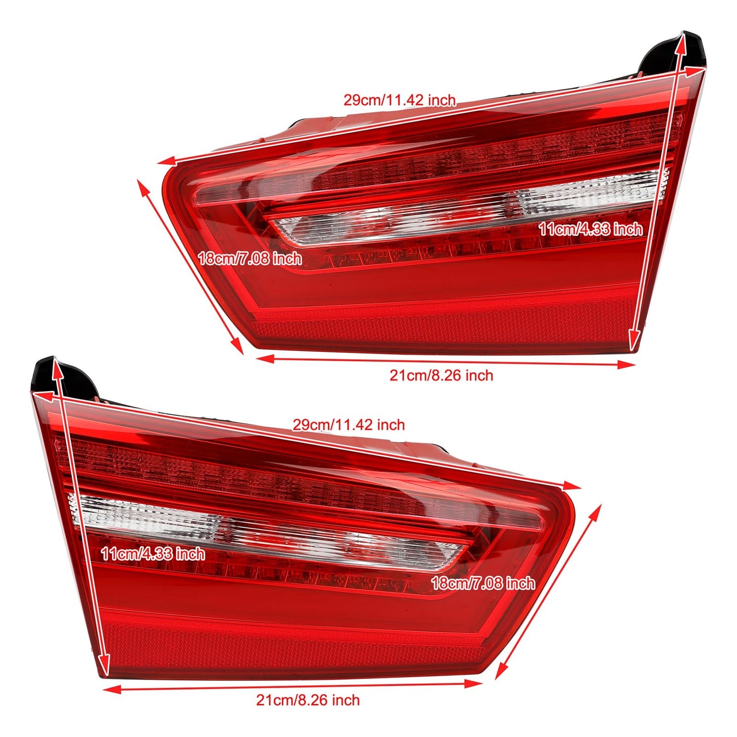 AUDI A6 C7 2012-2015 2x Left+Right Inner Trunk LED Tail Light LampAuto &amp; Motorrad: Teile, Auto-Ersatz- &amp; -Reparaturteile, Lichter &amp; Leuchten!