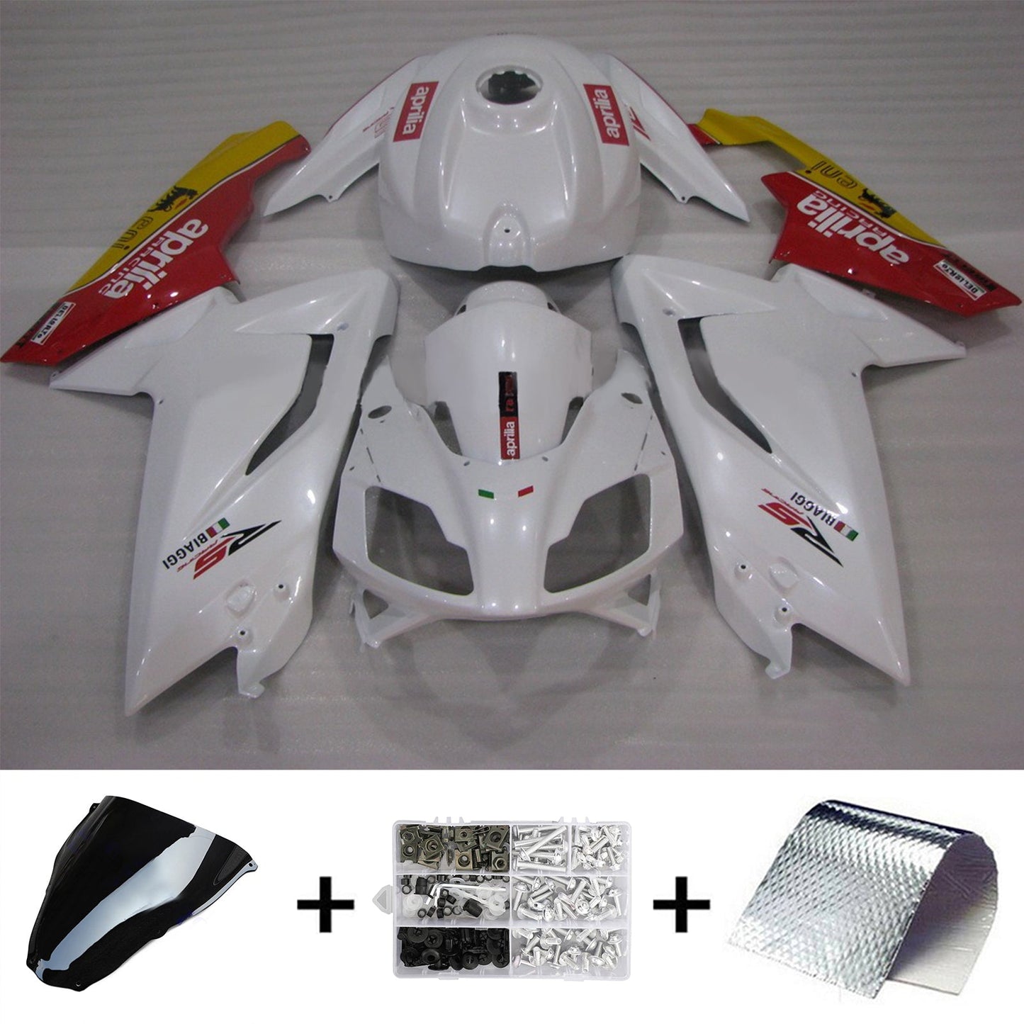 Kit de carénage Amotopart 2006-2011 Aprilia RS125