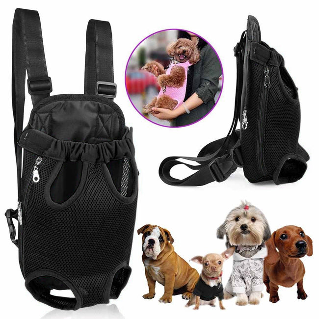 Portable Mesh Pet Dog Carrier Puppy Backpack Travel Carrier Bag Sac à bandoulière