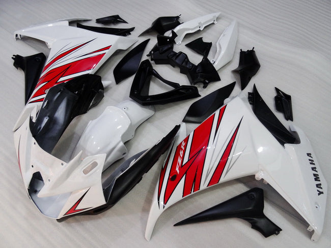 Amotopart 2009-2015 Yamaha FZ6R
 Kit de finition rouge blanc