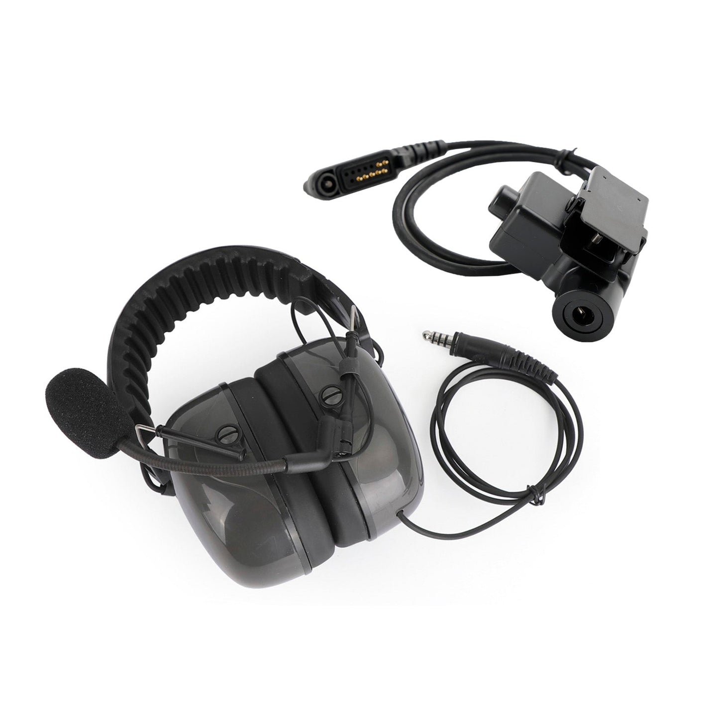 7.1-C5 Einstellbares Headset mit Ger?uschunterdrückung für Hytera PD600 PD602 PD602g PD605