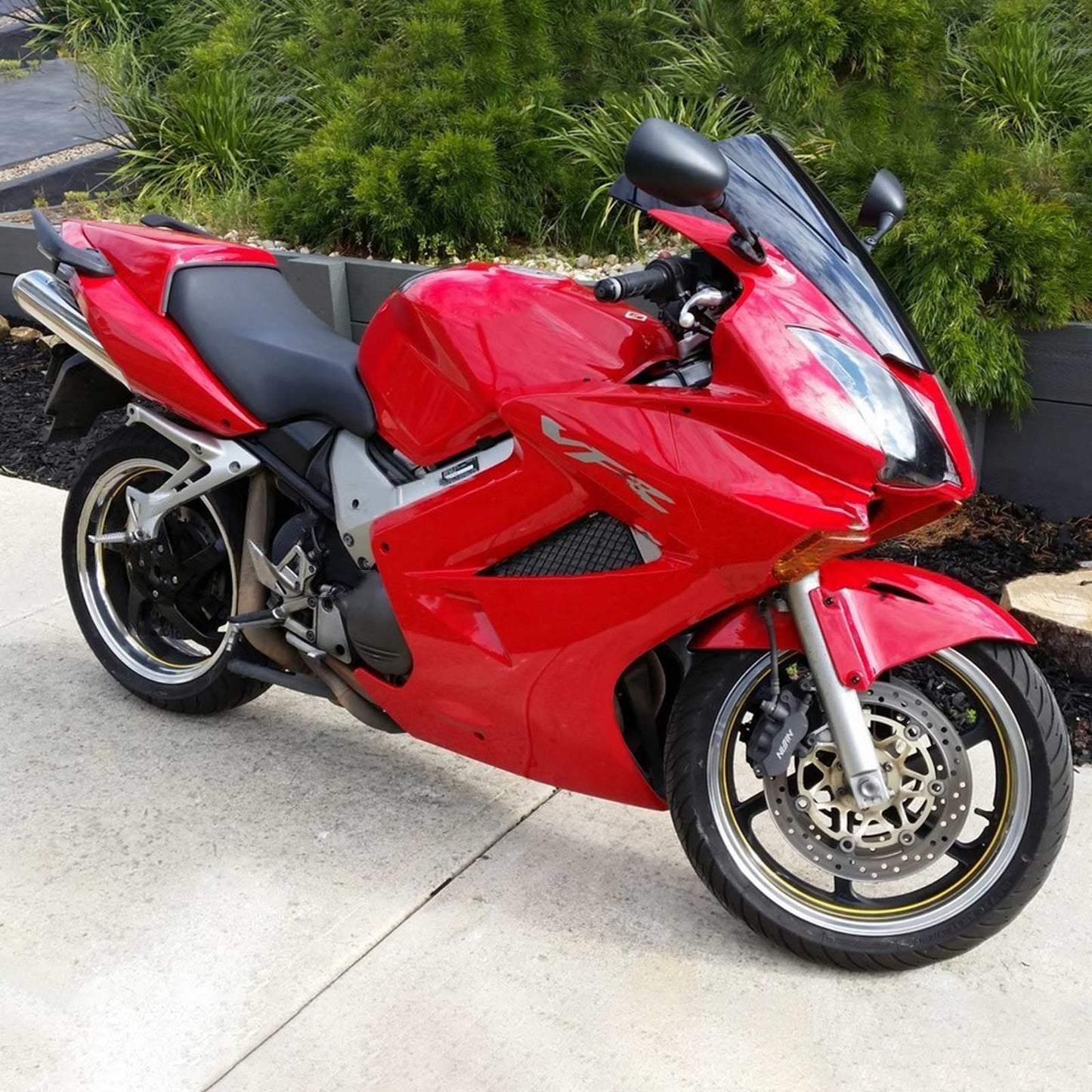 Amotopart 2002-2012 Honda VFR800 Red#2 Abzugskit