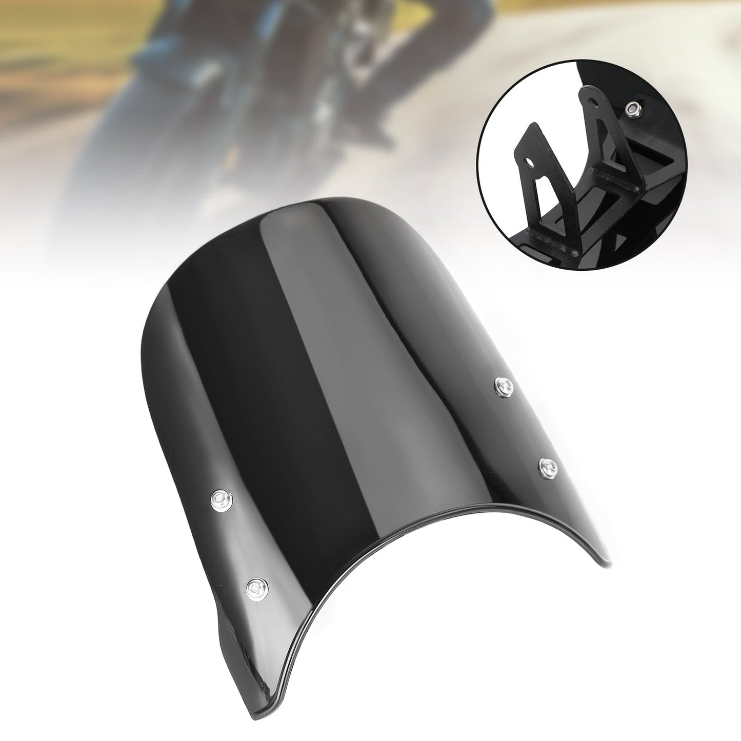 ABS Motorrad Windschutzscheibe Windschutzscheibe passend für HONDA CB650R 2018-2020 Generic