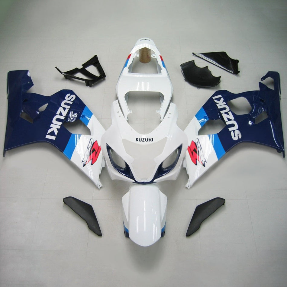 Amotopart Suzuki GSXR 600/750 2004-2005 Kit de carénage Corps Plastique