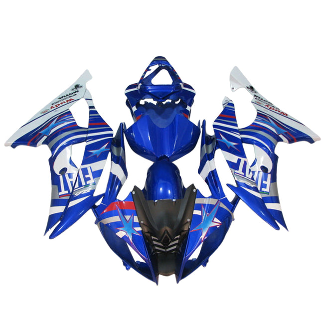 Amotopart Verkleidungsset für Yamaha YZF 600 R6 2008–2016, Karosserie, Kunststoff, ABS