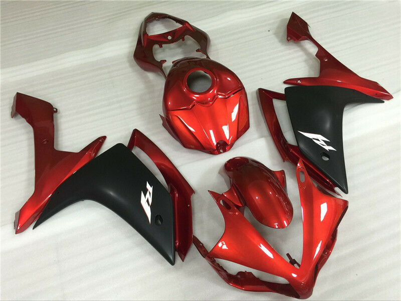 Amotopart 2007-2008 Yamaha YZF R1 Verkleidung Orange Kit