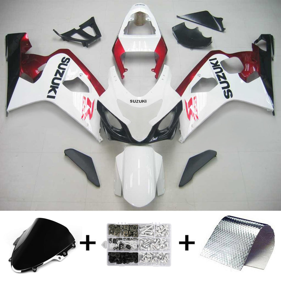 Amotopart Suzuki GSXR 600/750 2004-2005 Verkleidungskit Karosserie Plastik