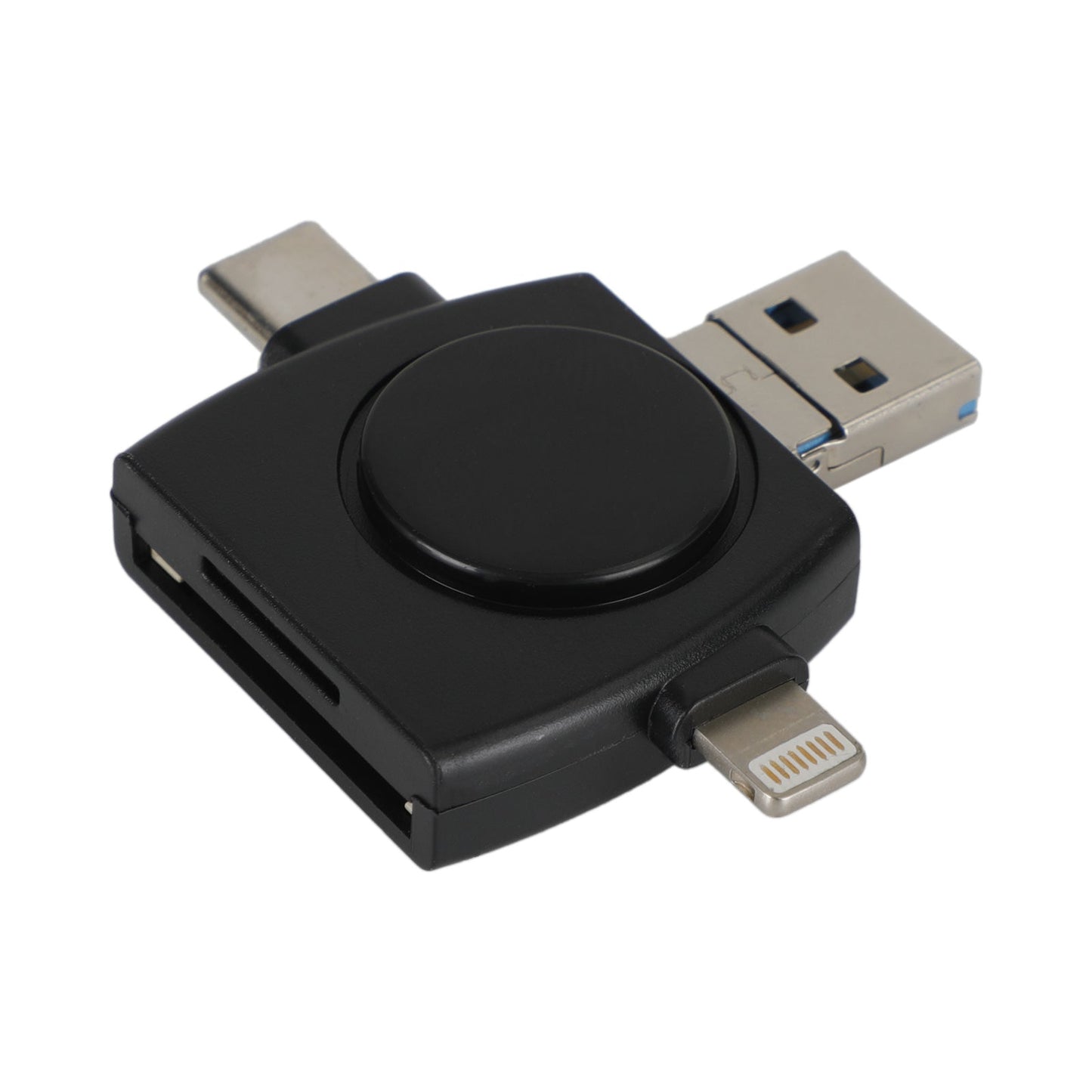 4 in 1 USB Micro SD TF Speicherkartenadapter Leseadapter für Android IOS