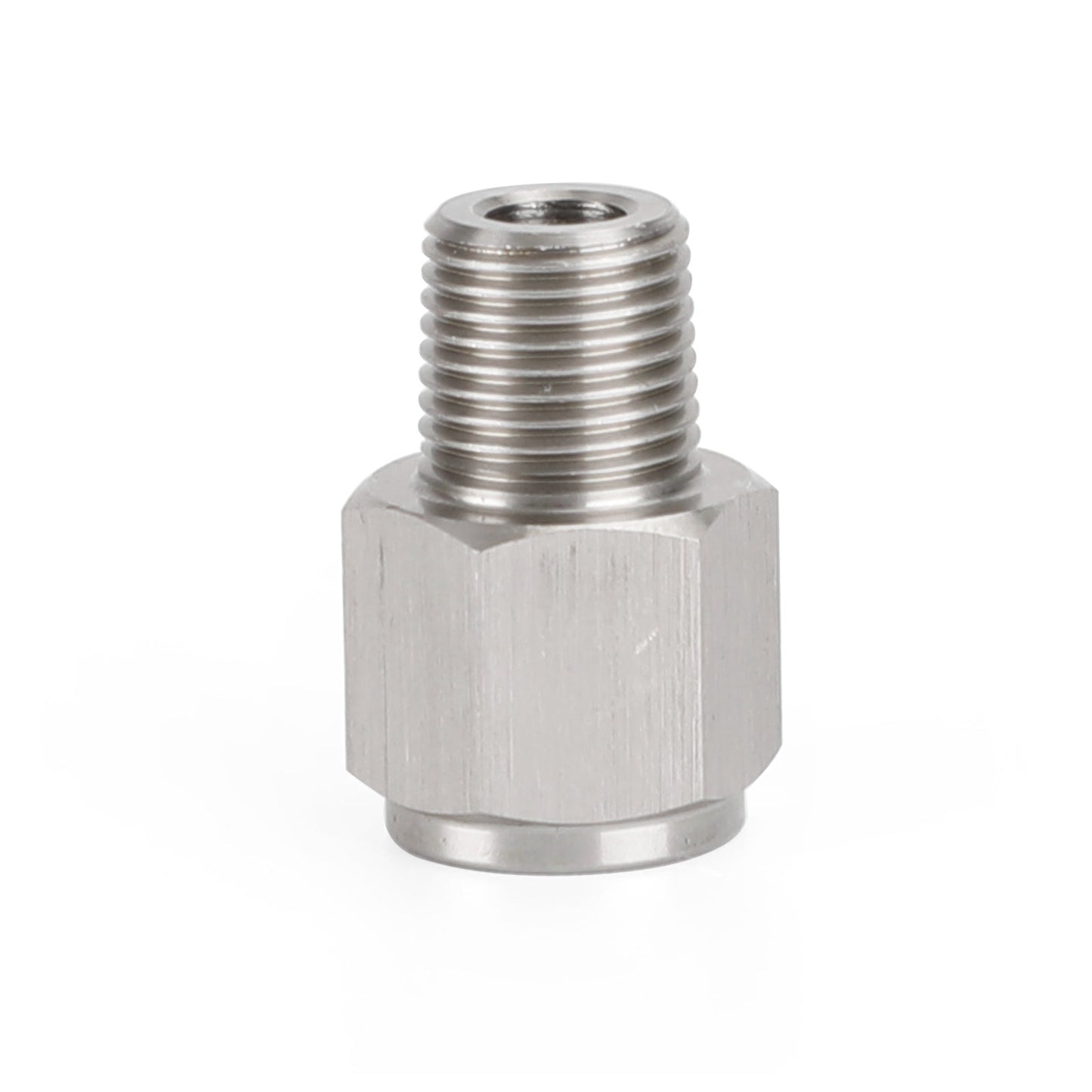 1/8" NPT Stecker auf M10x1.0 Buchse Edelstahl Öldruckmesser Adapter Generic