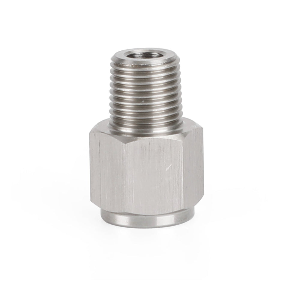 Adaptateur de jauge de pression d'huile en acier inoxydable femelle 1/8" NPT mâle vers M10x1.0 générique