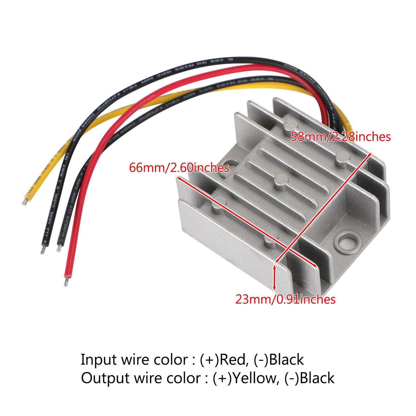 DC/DC-Buck-Step-Down-Modul 24 V bis 19 V 5 A-Stromversorgungswandler-Regler