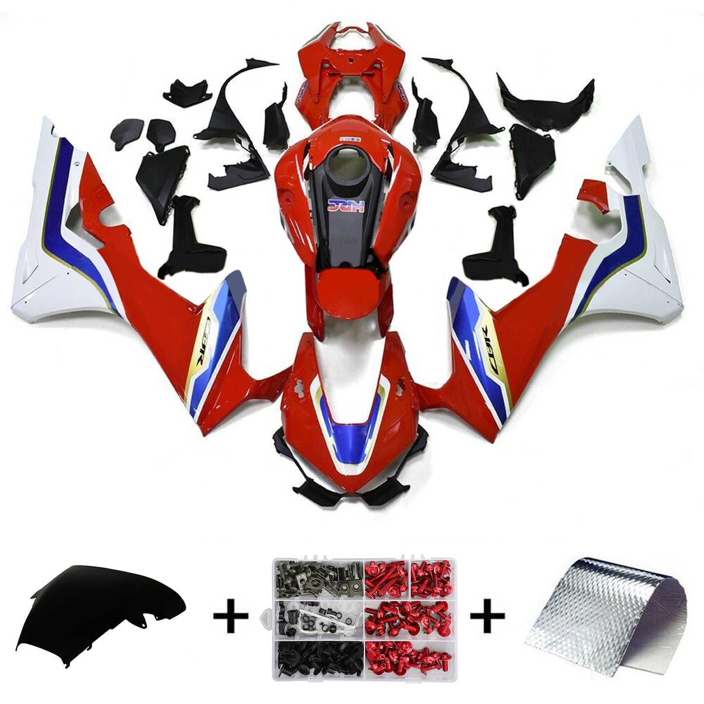 Amotopart Honda CBR1000RR 2017-2023 Verkleidungskit Karosserie Plastik