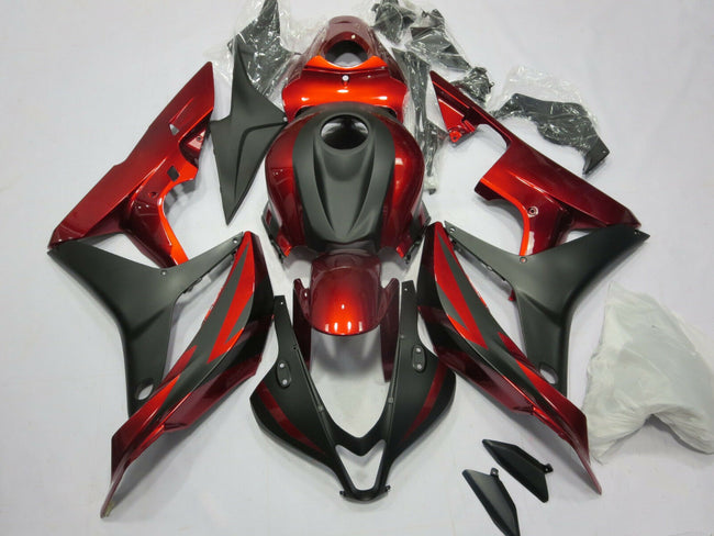 AMOTOPART -Verahmungskit Bodywork ABS fit für Honda CBR600RR 2007 2008 Red Black Generic Generic