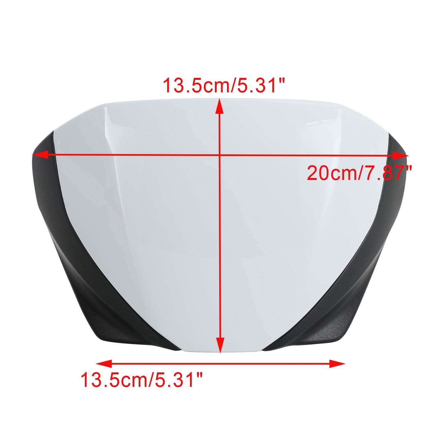 Frontscheibe Windschutzscheibenverkleidung Windschutzscheibenabweiser für Trident 660 2021+ Generic