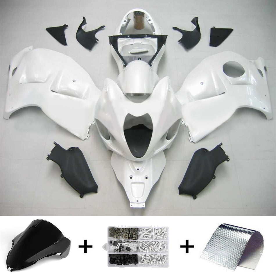 Amotopart Suzuki Hayabusa GSXR1300 1999-2007 Kit de carénage Corps Plastique
