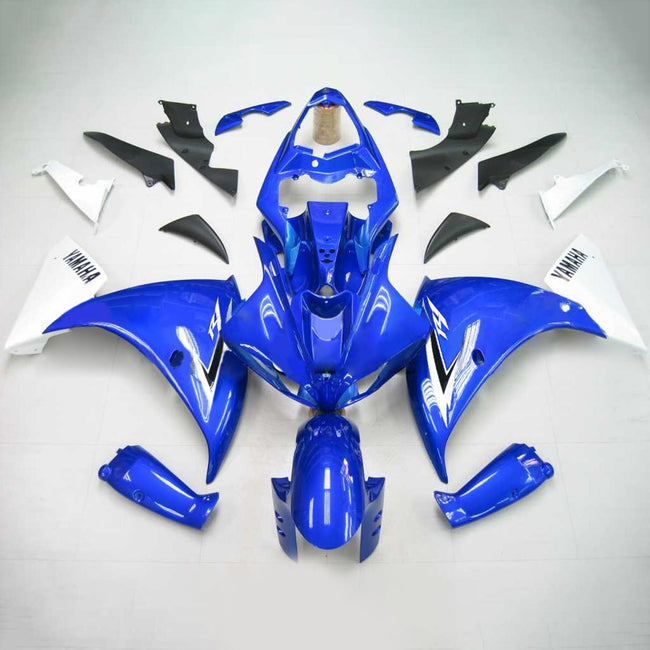 Amotopart Yamaha 2009-2011 YZF 1000 R1 Kit de carénage bleu