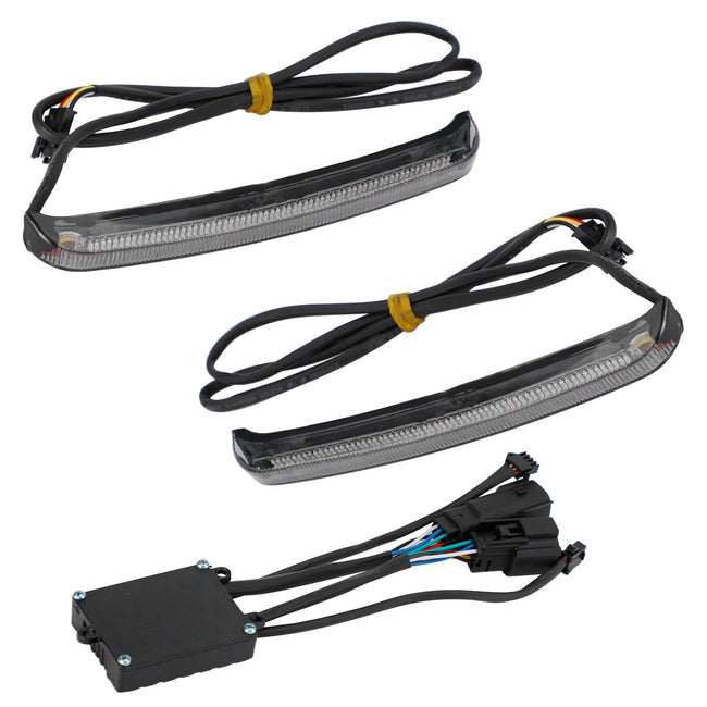 Road Glide FLHR CVO 2014–2022 Satteltaschen-LED mit fließendem Blinker