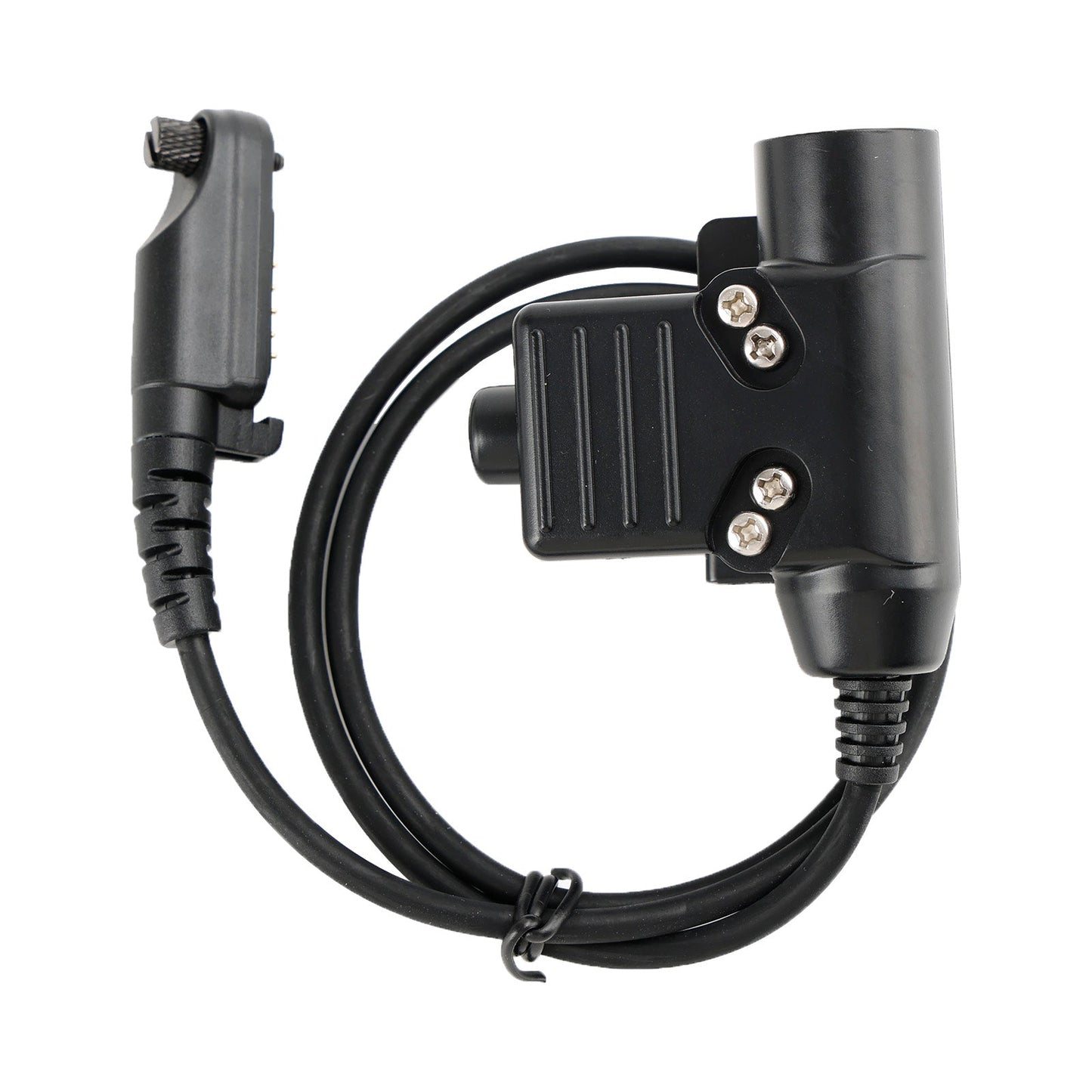 7,1-C8 Hinten Montieren Stecker Taktische Headset 6Pin U94 PTT Für HYT PD682g PD662g PD665