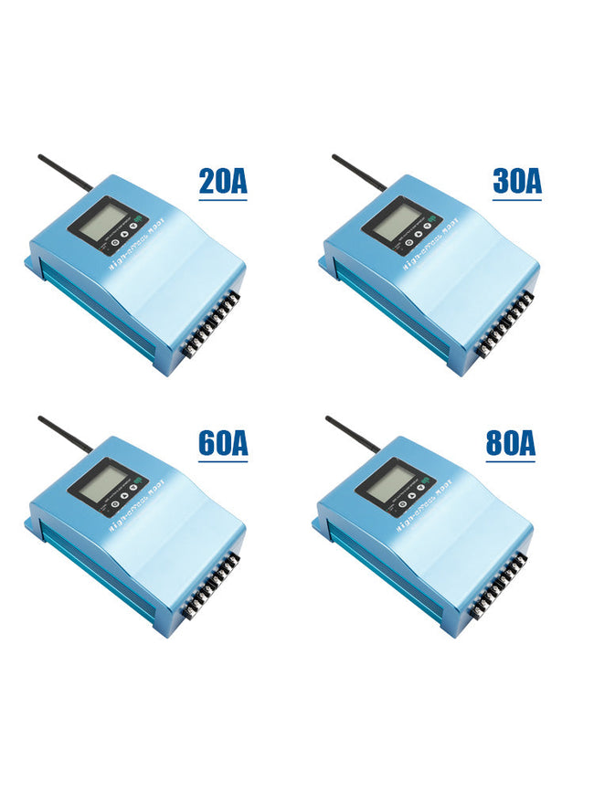 20A/30A/60A/80A MPPT Solar Controller 0V Startet Intelligente Reparatur Batterie