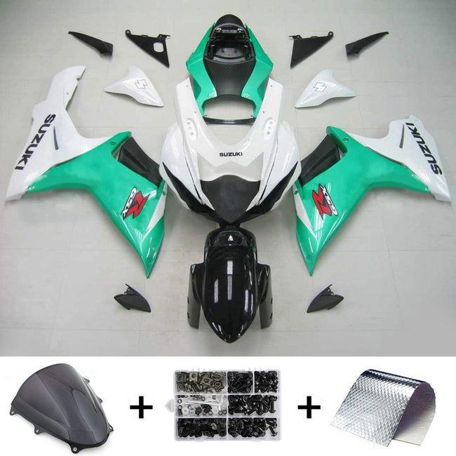 Amotopart Suzuki GSXR 600/750 2011-2022 K11 kit carénage carrosserie plastique ventre