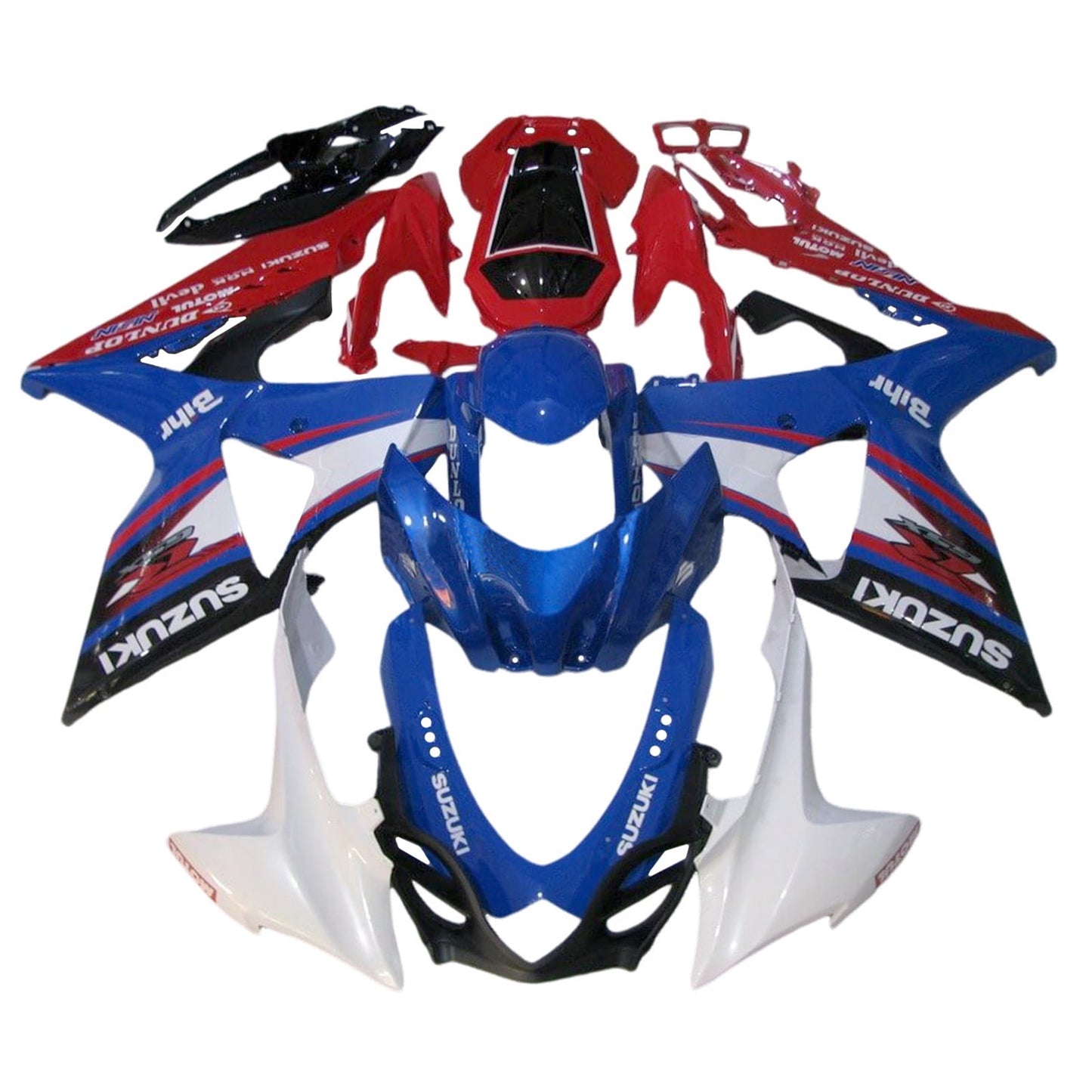 2009–2016 Suzuki GSXR1000 K9 Einspritzverkleidungs-Set, Karosserie, Kunststoff, ABS